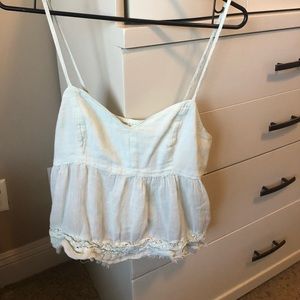 Aerie Spaghetti strap cropped tank top